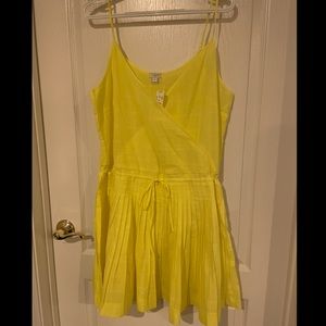 NWT J. Crew yellow strappy sundress